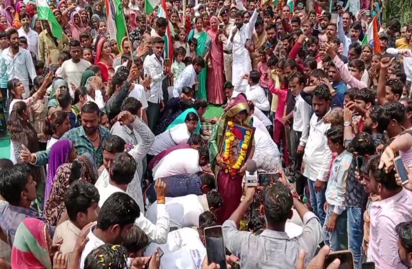 Video : बहन की राह में भाइयों ने बिछाई हथेलियां, चलकर पहुंची बहना
