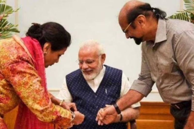 Narendra Modi Qamar Mohsin Shaikh Raksha Bandhan