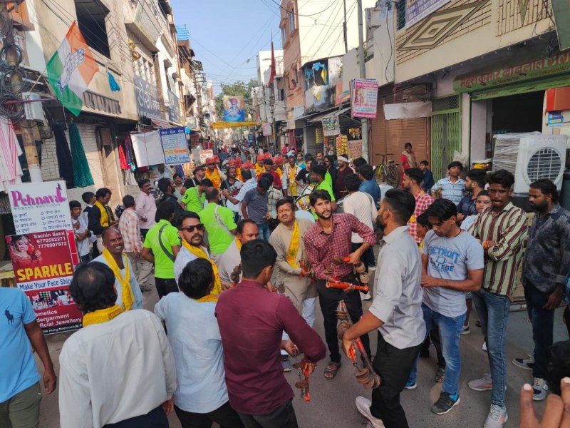 यादव समाज ने धूमधाम से मनाया भुजरिया पर्व