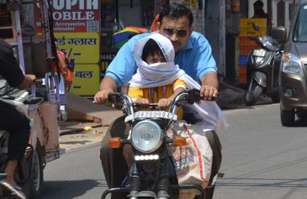 Sun like May in September, people suffering from heat