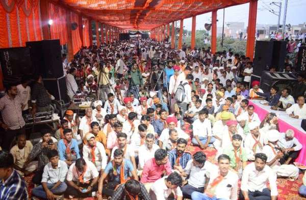 परिवर्तन संकल्प यात्रा पहुंची थार नगरी