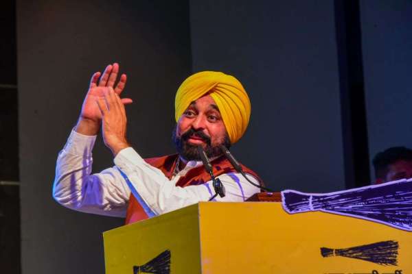 Arvind kejriwal Bhagwat Maan in jaipur