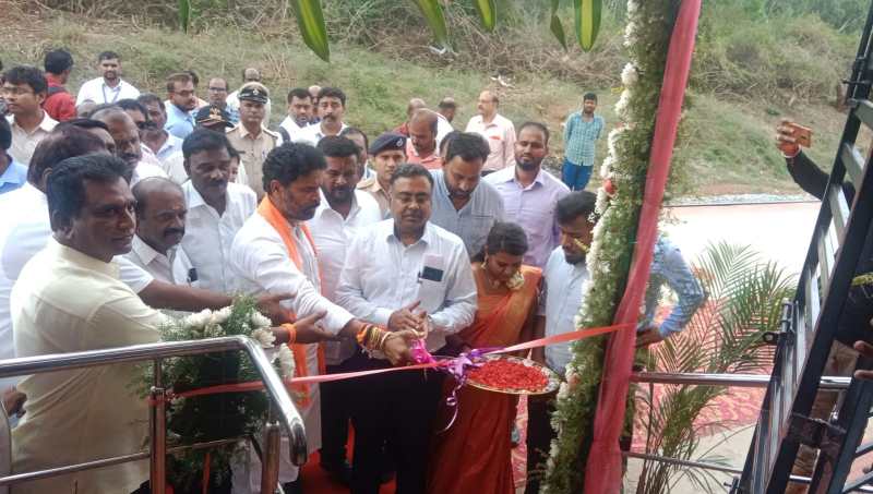 बीईएमएल नगर हॉल्ट का लोकार्पण