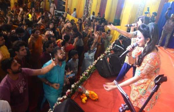 इस्कॉन मंदिर में छलका उत्साह