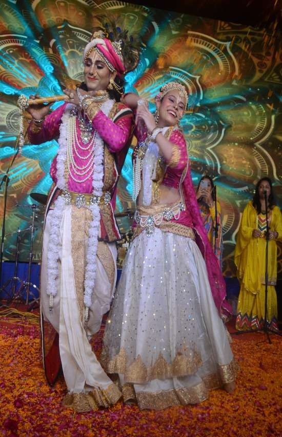 इस्कॉन मंदिर में छलका उत्साह