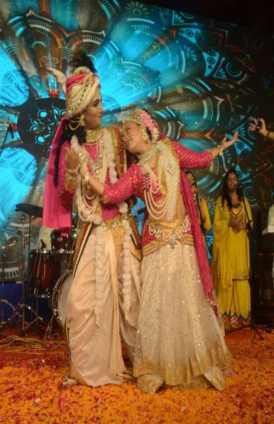 इस्कॉन मंदिर में छलका उत्साह