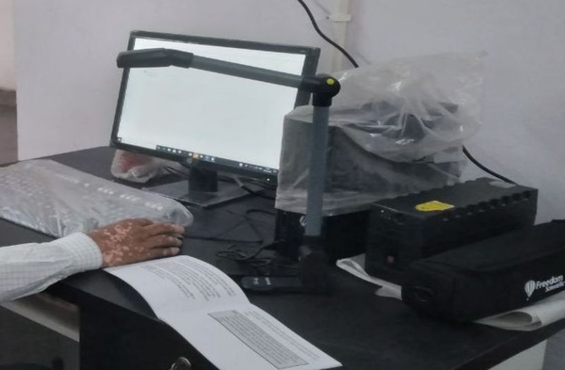 Video झुंझुनूं आई ऐसी मशीन, पुस्तक को स्कैन कर नेत्रहीनों को सुनाएगी