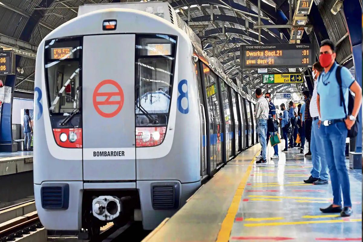 Delhi Metro Train