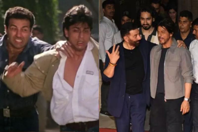 Sunny Deol ShahRukh khan