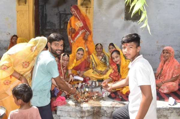  बछबारस का पर्व, गाय-बछड़े का पूजन