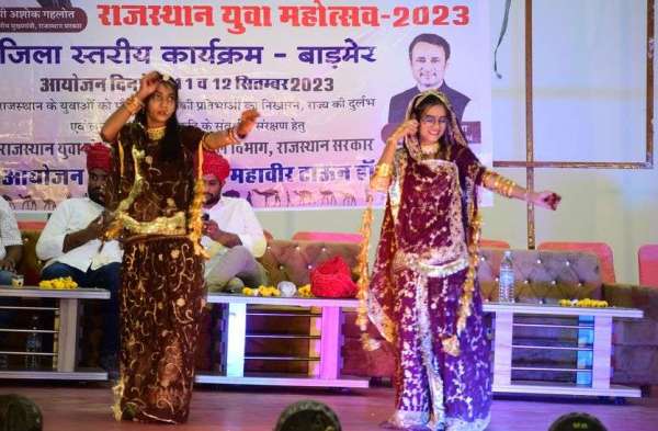 राजस्थान युवा महोत्सव में उमरी प्रतिभाएं