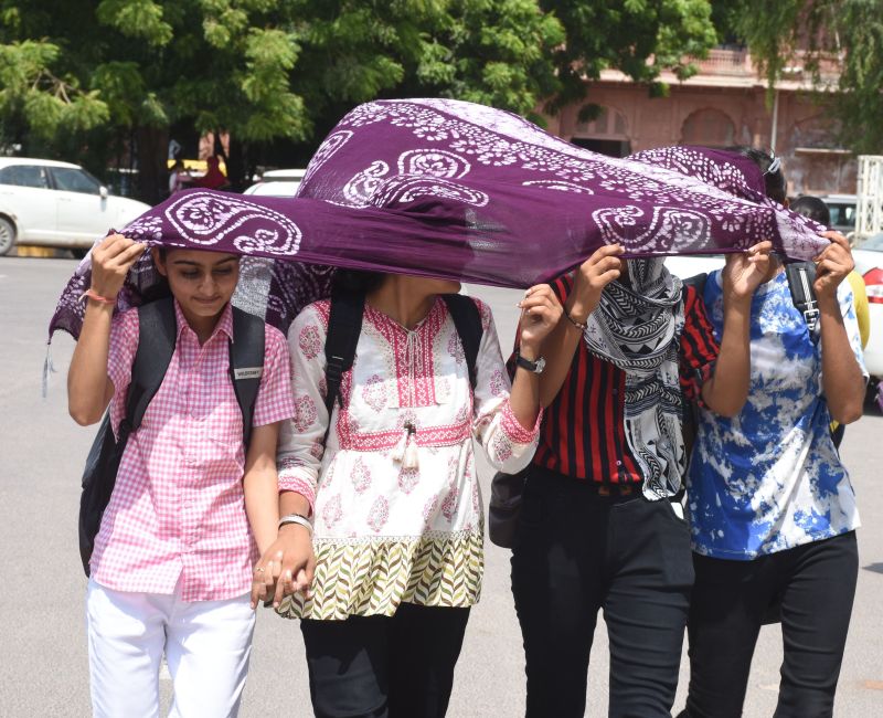 Bikaner mausam : सूर्य की तल्खी ने किया बेहाल, आगामी दिनों में मिल सकती है राहत