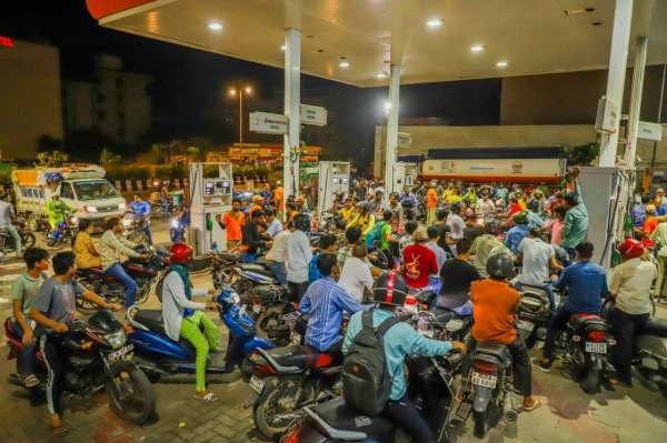 petrol pump strike