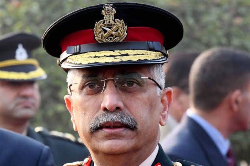  Former Army Chief Shri Naravane showed real map of China