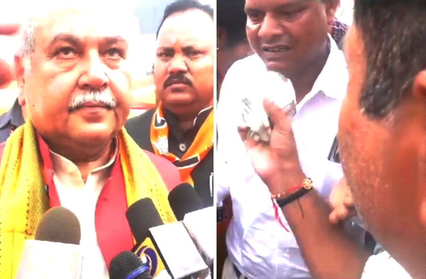 stolen case infront of umion minister