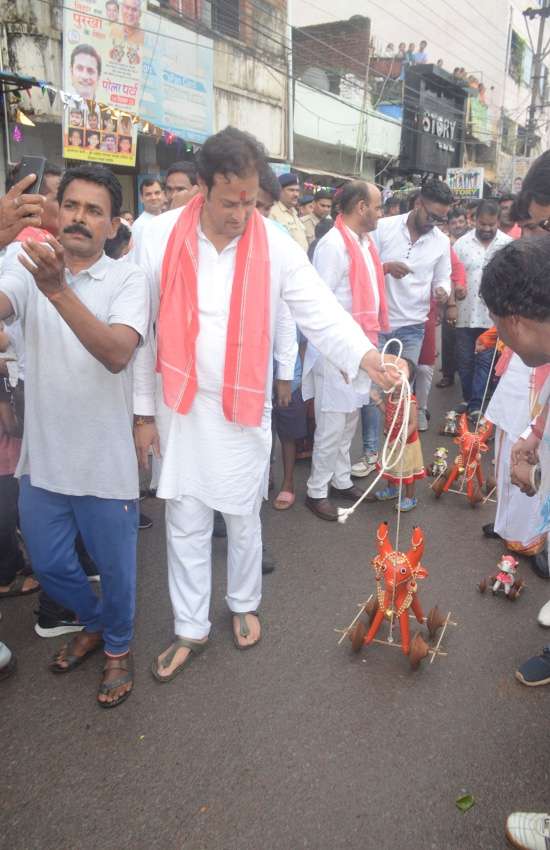 छत्तीसगढ़ के ऐतिहासिक त्योहार पोरा पर्व की रामसागर पारा से इस वर्ष फिर से हुई शुरुआत