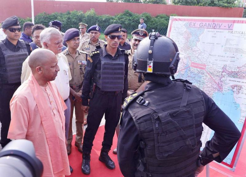 मुख्यमंत्री ने NSG के सर्जिकल ऑपरेशन की तैयारियों को परखा