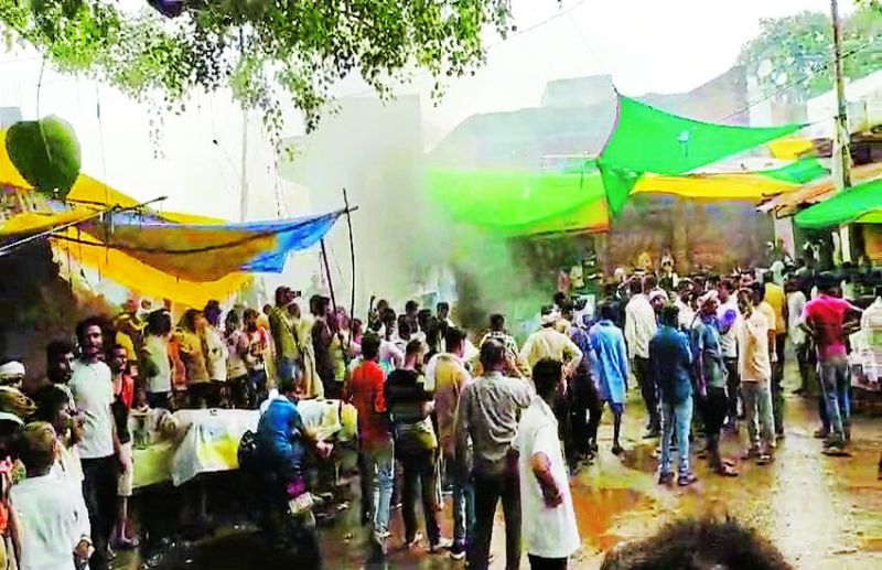 उपद्रव के आरोप में मीणा गिरफ्तार, अदालत ने जेल भेजा