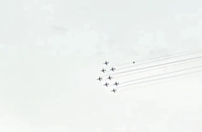 Surya Kiran Aerobatic Team Air Show In Jaipur