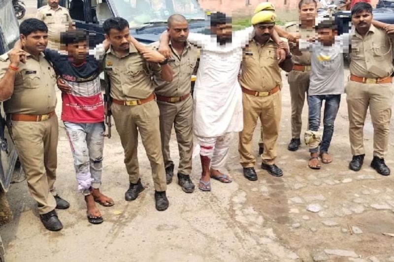 Up police encounter in ambedkarnagar