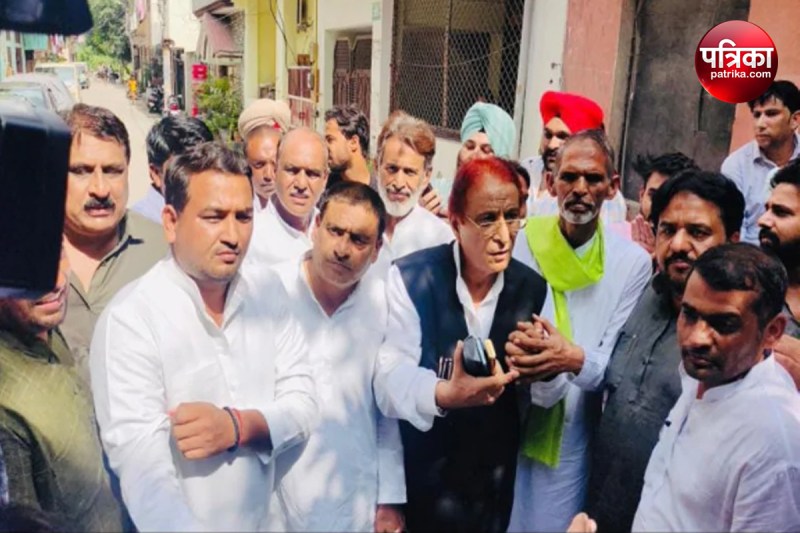 SP leader Azam Khan demeanor has changed after the IT raid