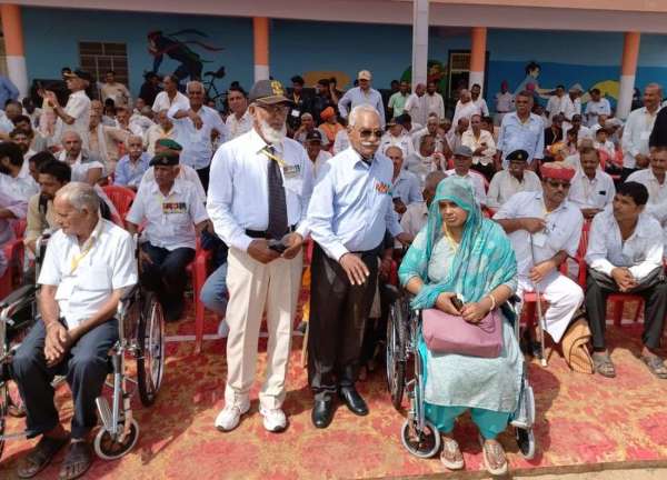  भूतपूर्व सैनिक रैली का आयोजन 