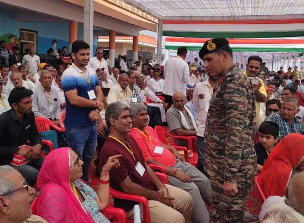  भूतपूर्व सैनिक रैली का आयोजन 