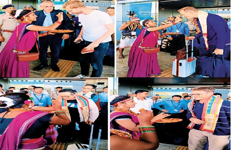 Foreign delegates and guests reached Raipur for G-20