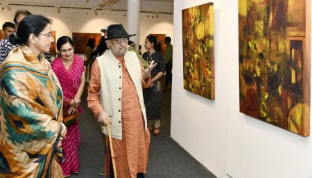 'राग रंग' में कल्पनाओं के पंख लगा मौन ने की बातें, संवेदनाएं हुयी जीवंत