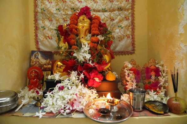 भगवान गणेश की प्रतिमा