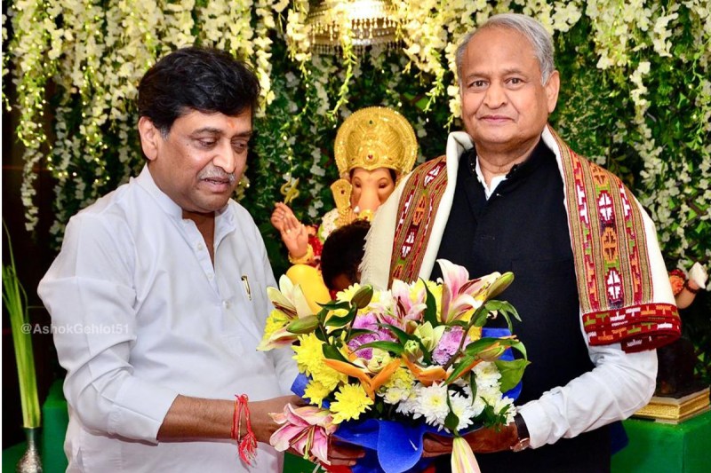 CM Ashok Gehlot to return Jaipur after maharashtra telangana visit