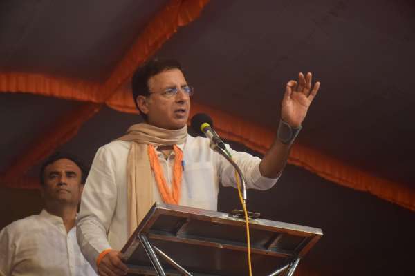 कॉग्रेस की सभा  मप्र चुनाव