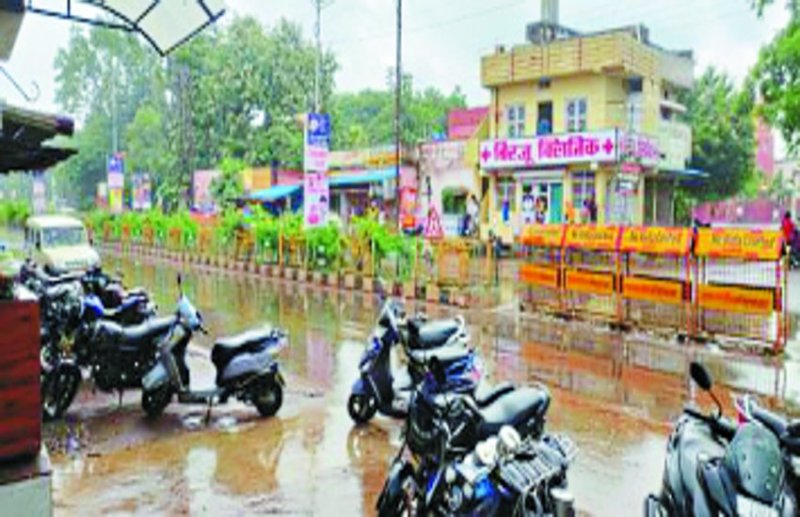 झमाझम बारिश से बलौदाबाजार के निचले इलाकों में भरा पानी, लोग हुए परेशान