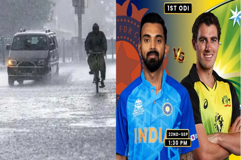 22 September top news rajasthan rain weather india australia series