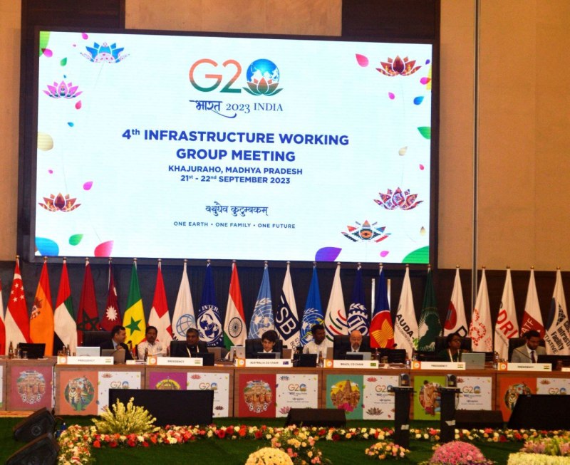 जी-20 इन्फ्रास्ट्रक्चर कार्यकारी समूह की चौथी बैठक