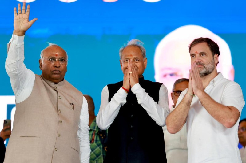 Rahul Gandhi Rajasthan Jaipur Visit, takes on Modi Government