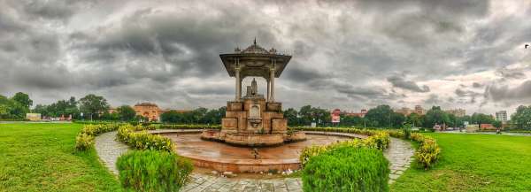 Clouds are kind since morning, light to moderate rain at some places