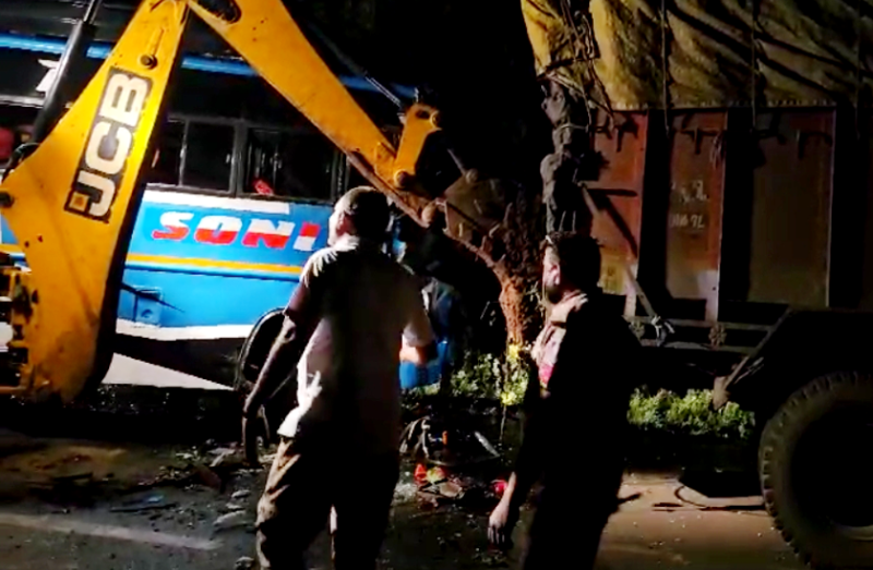 khargone big accident