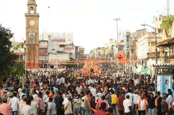 मैसूरु में गणेश प्रतिमा विसर्जन