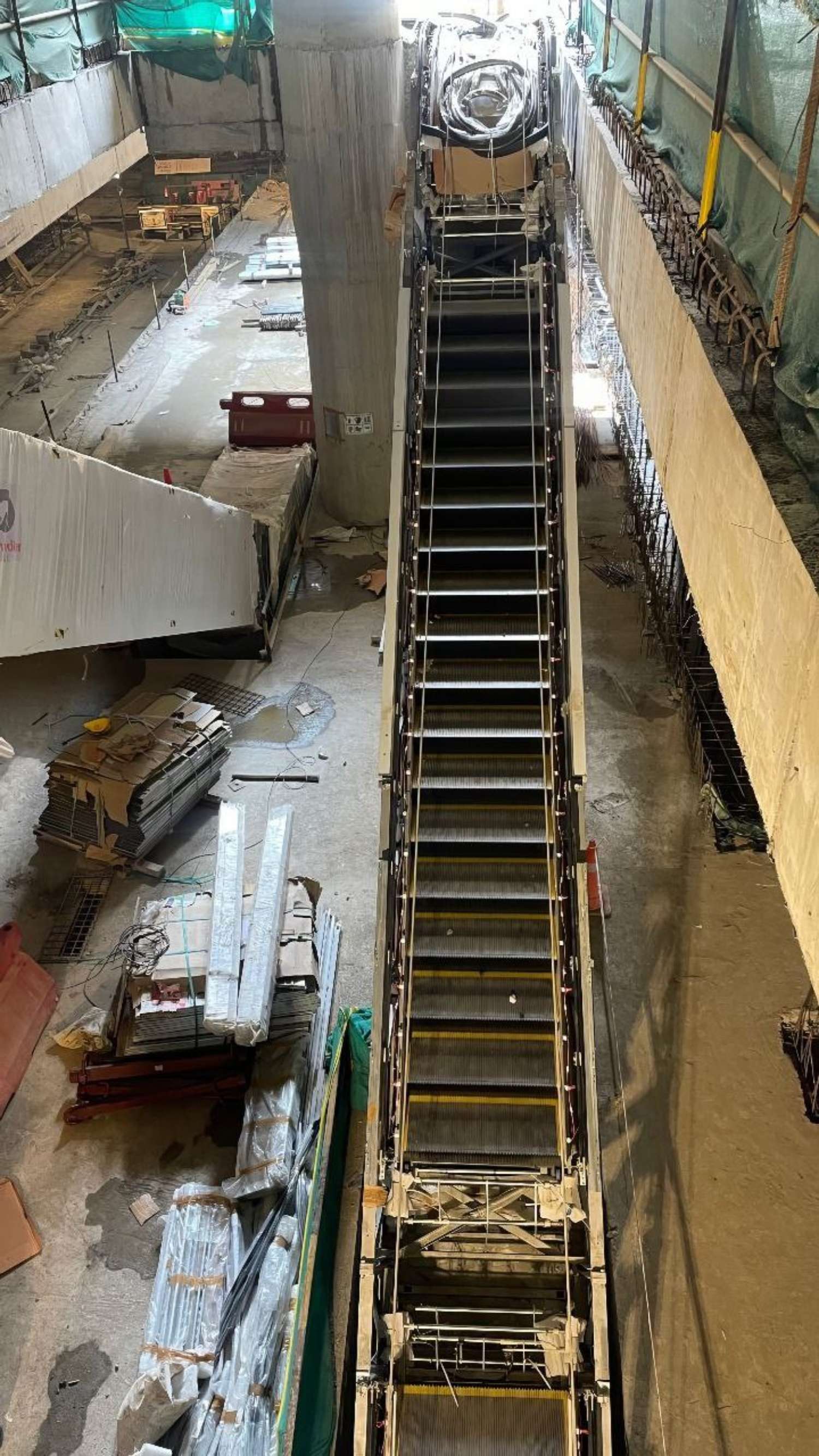 NCRTC Escalators of Meerut Metro