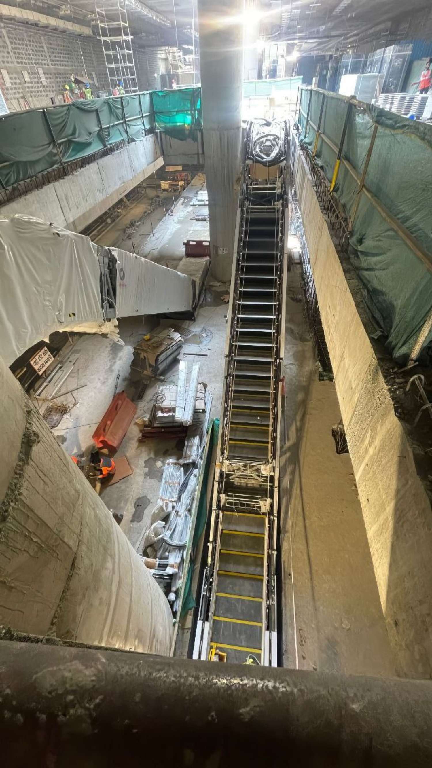 NCRTC Escalators of Meerut Metro