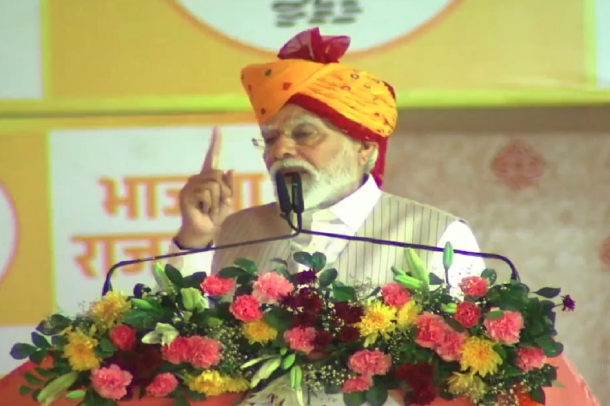 PM Modi Jaipur Visit: पीएम मोदी बोले- बदल गया है राजस्थान का मौसम, अब कांग्रेस
का सफाया करने को आतुर है जनता