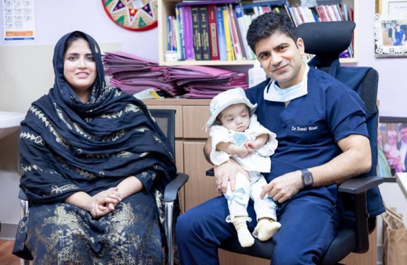 पाकिस्तानी बच्ची को बेंगलूरु में मिली नई जिंदगी