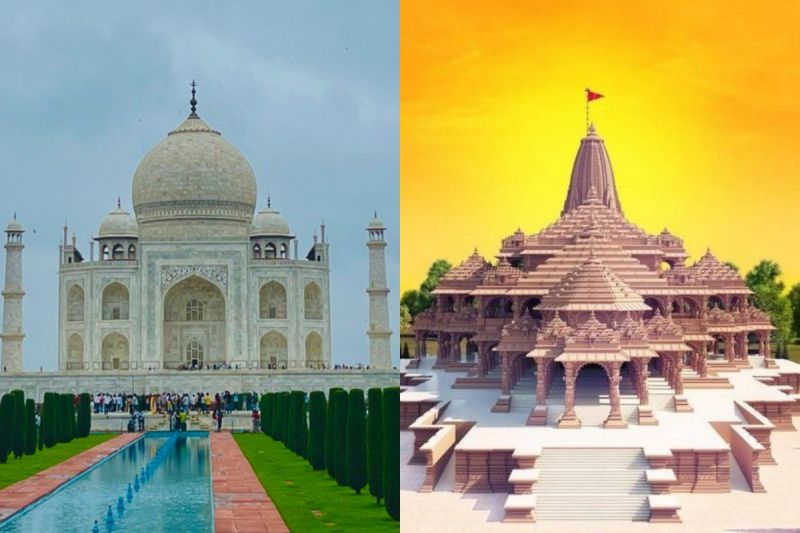 Kashi and Ayodhya emerge tourism magnets taj mahal first choice for foreign visitors