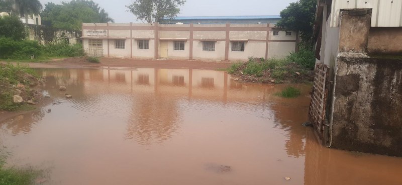 ... सिविल हॉस्पिटल परिसर पानी में डूबा, नोटिस की मियाद पूरी