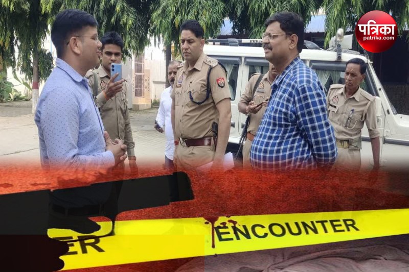 Police chases and encounters mining mafia in Sambhal