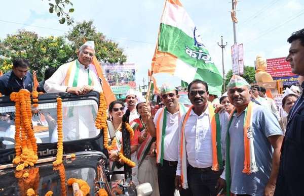 ताम्रध्वज साहू ने निकाली भरोसा यात्रा