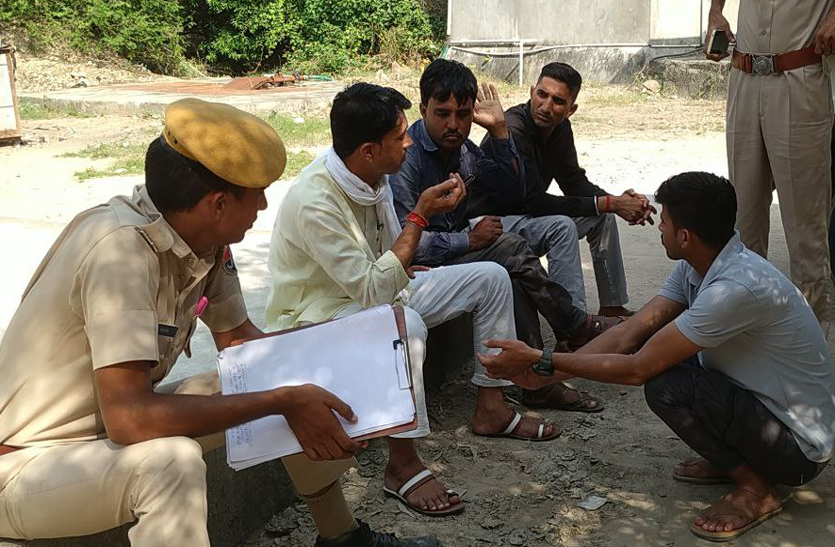 बनास किनारे पानी में मिला किसान का शव, परिजनों ने लगाया हत्या का आरोप