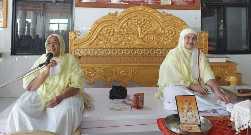 परमात्मा की वाणी पैंतीस वाणी के गुण से युक्त होती है : साध्वी प्रफुल्लप्रभा