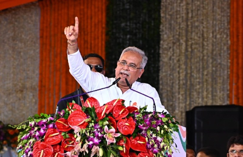 CM Baghel in "Bharosa Ka Sammelan", said - this is Chhattisgarh model